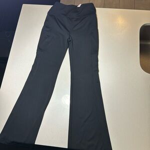 Loft black flare leggings